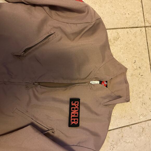 Ghostbusters Jumpsuit Halloween Costume Kids L 12/14 Cosplay Inflatable Backpack - Picture 11 of 13